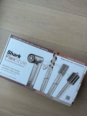 Shark FlexStyle Air Styling & Drying System - Rose Gold/White